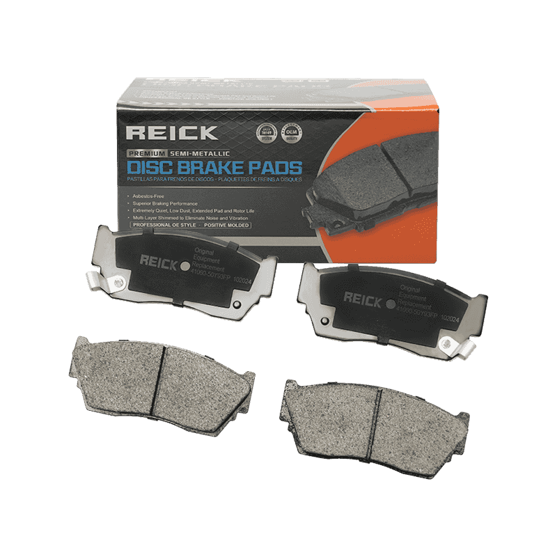 41060-50Y93 Front disc brake pad applicable for MAZDA Familia, NISSAN Sunny and SUBARU Leone