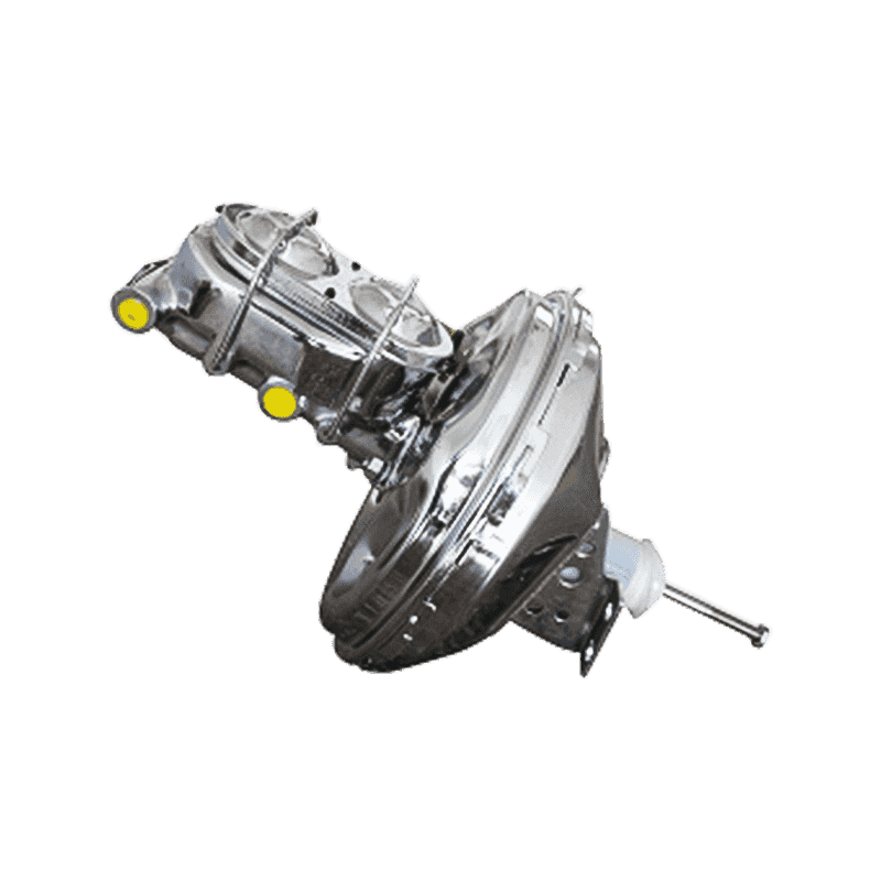 PB11003C Brake Booster with brake master cylinder, chrome